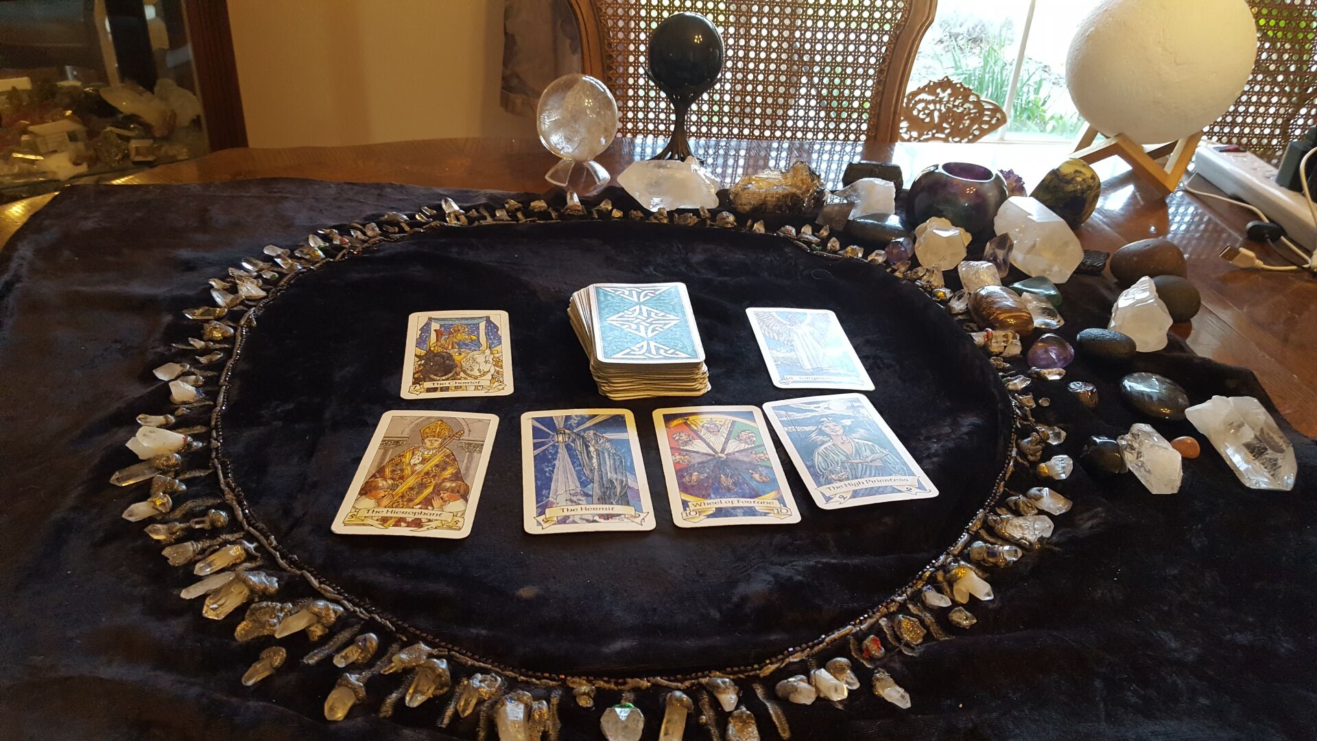 tarot setup